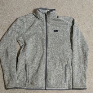 Patagonia Full-Zip Fleece Better Sweater Lt Gray